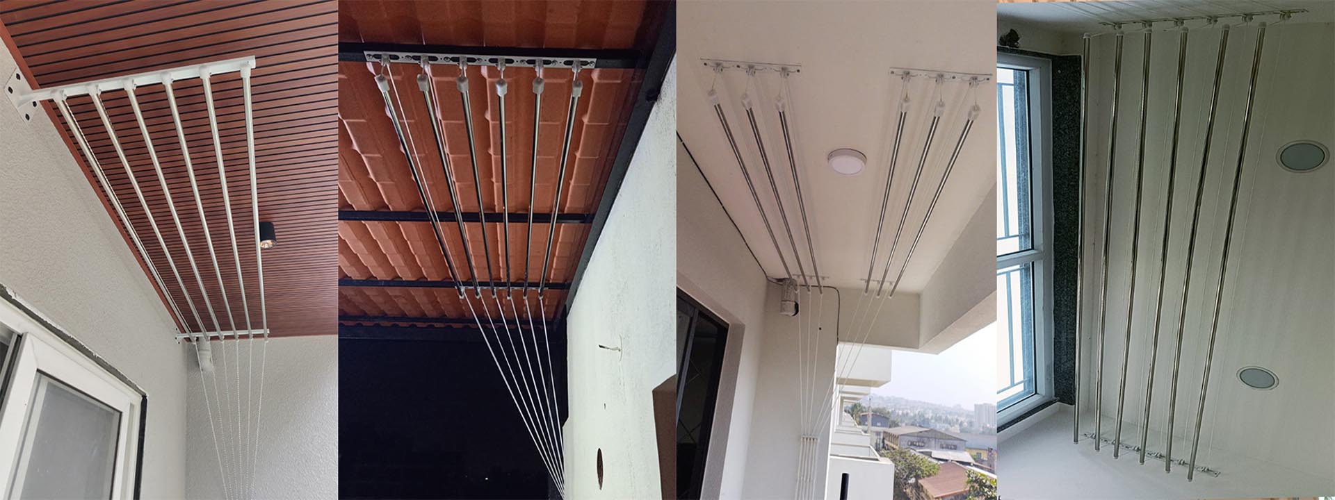 City Hangers Pulley Cloth Drying Hanger