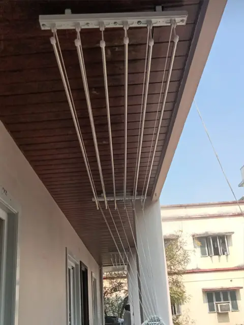 customized Pulley cloth drying hanger balcony